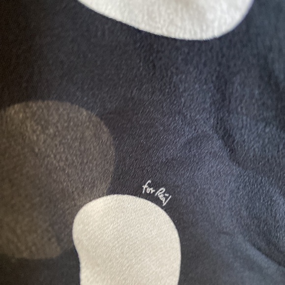 Realisation Par jeet midi dress in large polka dot print - Picture 3 of 5